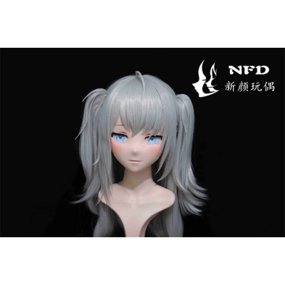 (NFD055)Customize Handmade Crossdress Full Head Female/Girl Resin Japanese Cartoon Character Animego Cosplay Kigurumi Mask